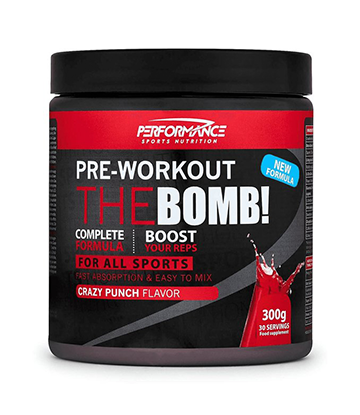 PRE-WORKOUT THE BOMB